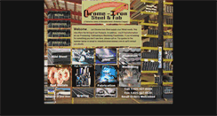 Desktop Screenshot of chromeironsteel.com
